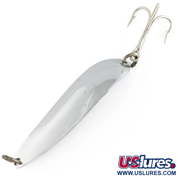 Luhr Jensen Krocodile #5, нікель, 28 г, блесна коливалка (колебалка) #17615