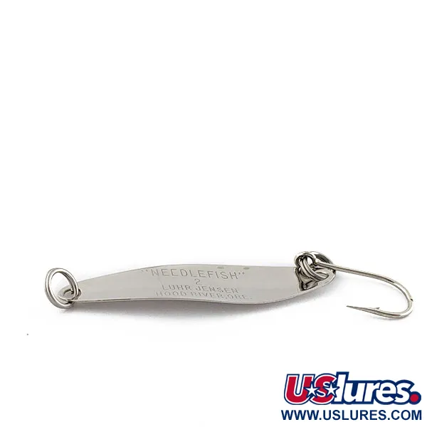 Luhr Jensen Needlefish 2, нікель, 3 г, блесна коливалка (колебалка) #17627