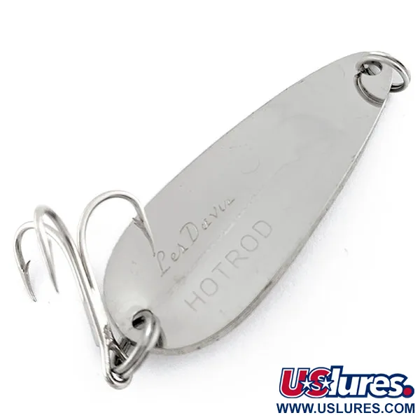 Luhr Jensen Les Davis Hotrod, нікель, 14 г, блесна коливалка (колебалка) #17632
