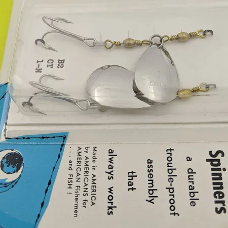 Glen Evans Colorado Spinner 1, нікель, 5 г, блешня оберталка (вертушка) #17641