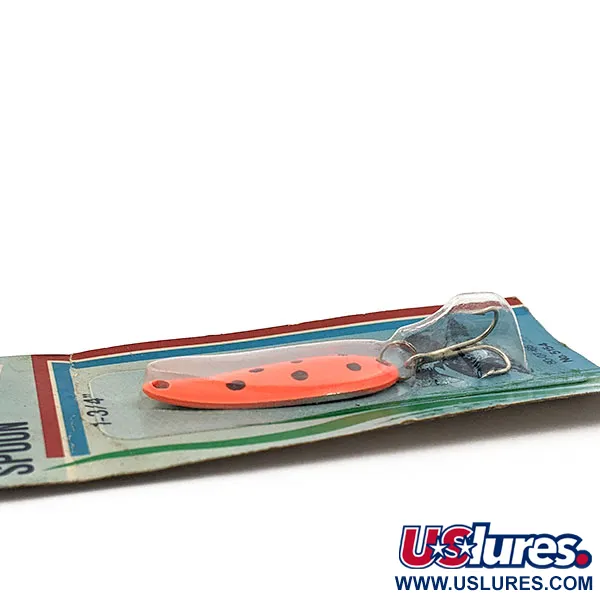 Kmart Sportfisher Sonic Spoon UV (світиться в ультрафіолеті), Червоний UV, 5 г, блесна коливалка (колебалка) #17642