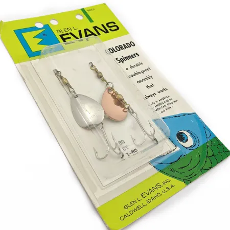 Glen Evans Colorado Spinner 1, Нікель/мідь, 5 г, блешня оберталка (вертушка) #17890