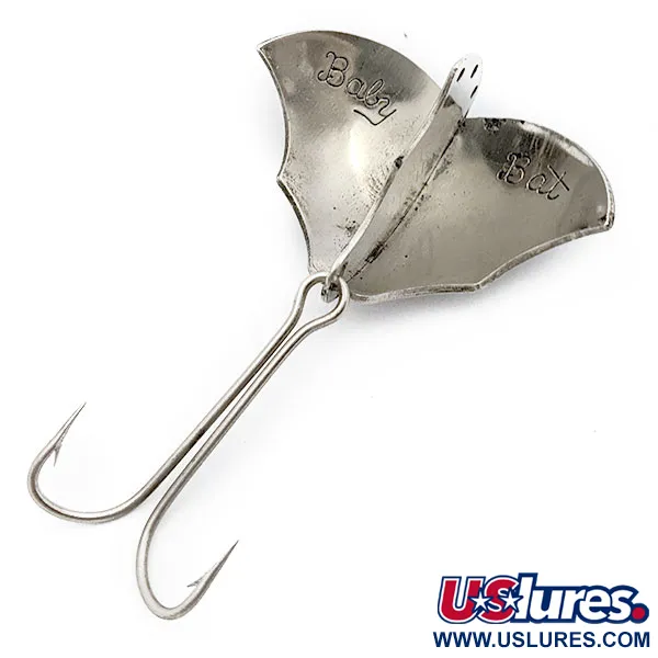Harrison Industries Baby Bat, нікель, 14 г, блесна коливалка (колебалка) #17652