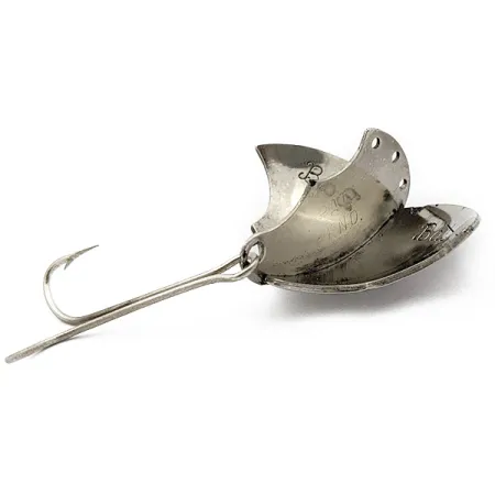 Harrison Industries Baby Bat, нікель, 14 г, блесна коливалка (колебалка) #17652