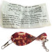  Оснастка для живця Secret Weapon No. 59 (1950-ті роки), нікель/червоний, , до рибалки #17653