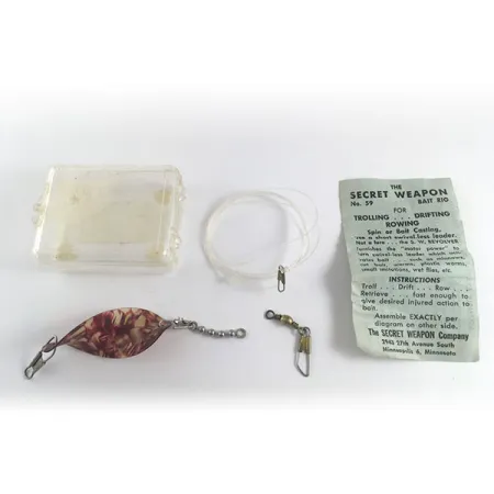 Оснастка для живця Secret Weapon No. 59 (1950-ті роки)