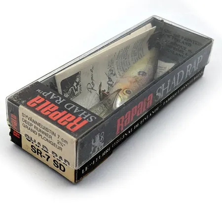 Rapala Shad Rap Deep Runner 07, SD, 8 г, воблер #17659