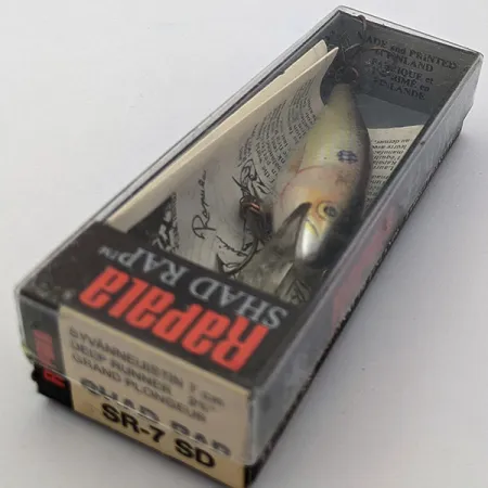 Rapala Shad Rap Deep Runner 07, SD, 8 г, воблер #17659