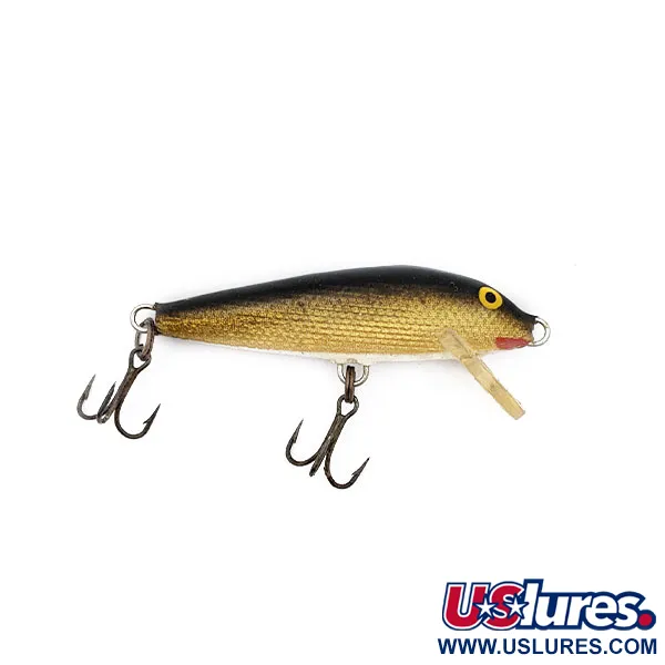  Rapala Original Floater F5, Gold, 2,5 г, воблер #17661