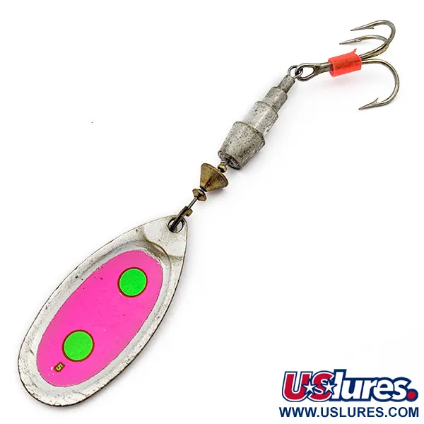  Mepps See Best, срібло/рожевий, 16 г, блешня оберталка (вертушка) #17684