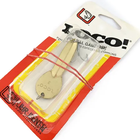 Luhr Jensen Loco 3, золото, 17 г, блесна коливалка (колебалка) #17735