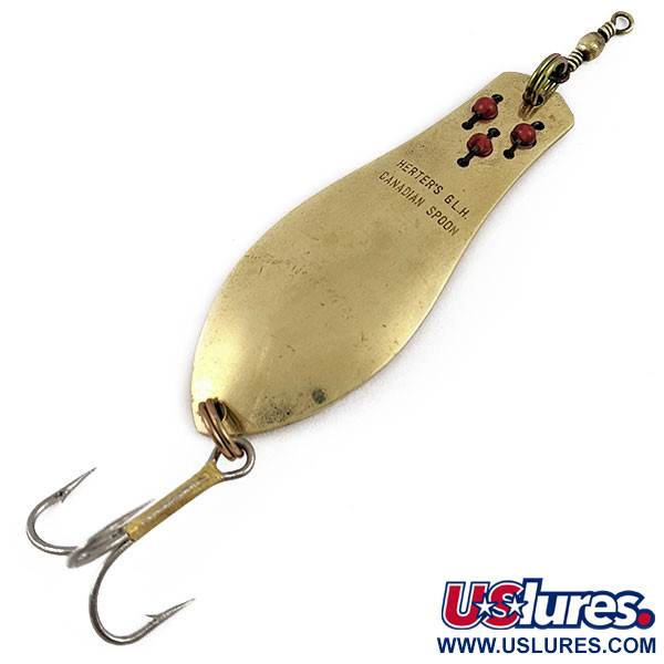 Herter's Canadian Spoon (Japan), золото, 10 г, блесна коливалка (колебалка) #17754