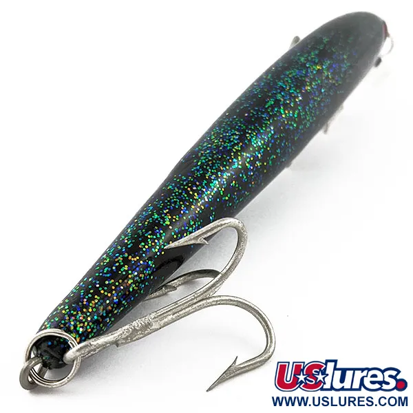  Key Largo Predator, Чорний/блискітки, 36 г, воблер #17772