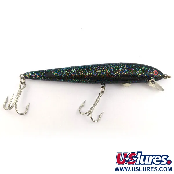  Key Largo Predator, Чорний/блискітки, 36 г, воблер #17772