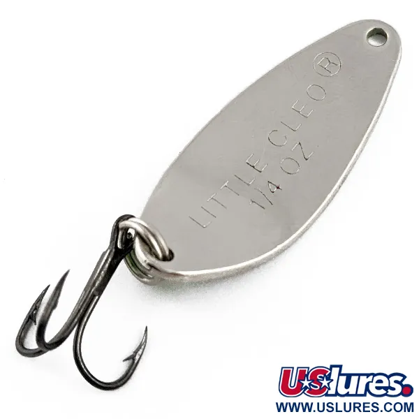 Acme Little Cleo UV (світиться в ультрафіолеті), нікель/зелений UV - світиться в ультрафіолеті, 7 г, блесна коливалка (колебалка) #17795