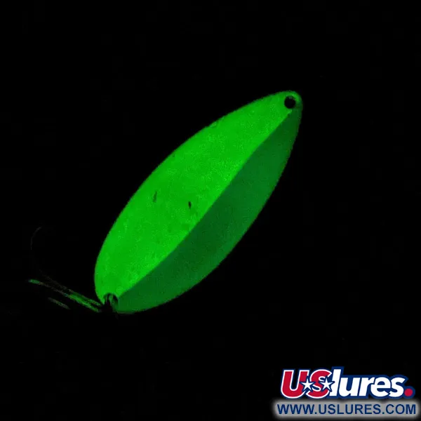 Seneca Little Cleo (Hula Girl, світиться в темряві), Синій/білий/нікель/Glow - світиться у темряві, 21 г, блесна коливалка (колебалка) #17802