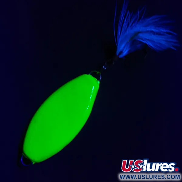 Worth UV (світиться в ультрафіолеті), Шартрез , 31 г, блесна коливалка (колебалка) #17857