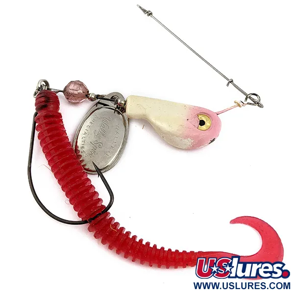 Walleye Specialties Walley Wally spin, нікель, 21 г, блешня оберталка (вертушка) #17858