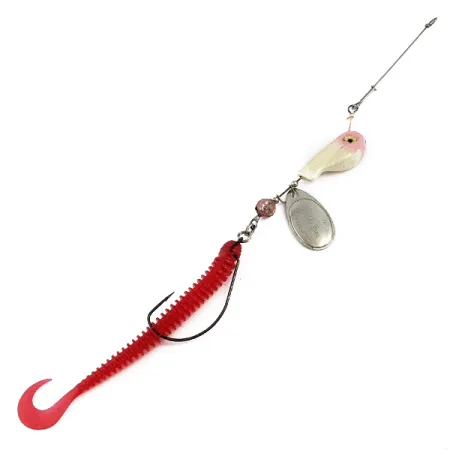 Walleye Specialties Walley Wally spin, нікель, 21 г, блешня оберталка (вертушка) #17858