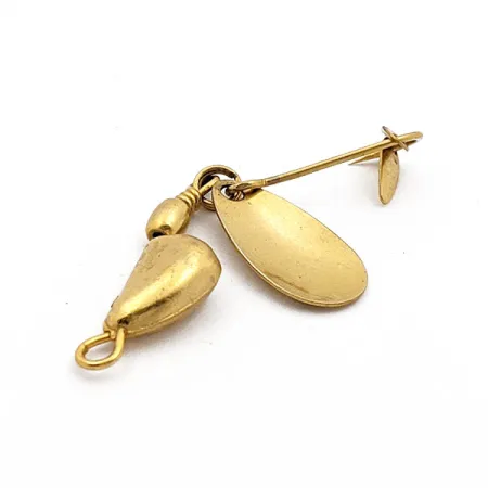 Hildebrandt Spinners Hildebrandt's Gold Nugget Twin Spin, Золото, 5,7 г, блешня оберталка (вертушка) #17906