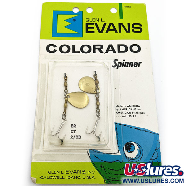  Glen Evans Colorado Spinner 2/0, , , блешня оберталка (вертушка) #17907