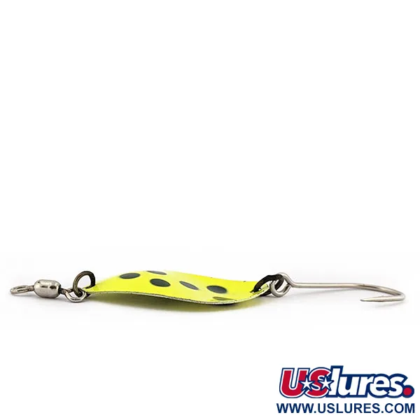  Luhr Jensen Manistee 3, Жовтий, 9 г, блесна коливалка (колебалка) #17922
