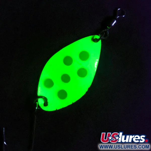  Luhr Jensen Manistee 3, Жовтий, 9 г, блесна коливалка (колебалка) #17922