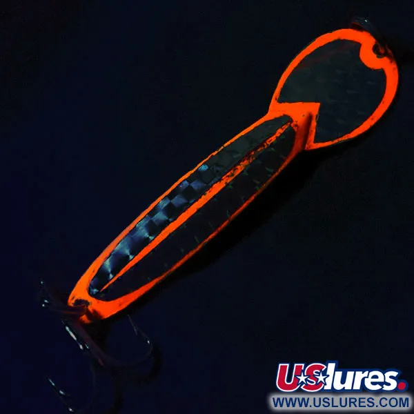  Glen Evans Loco 5, Нікель/червоний, 28 г, блесна коливалка (колебалка) #17923