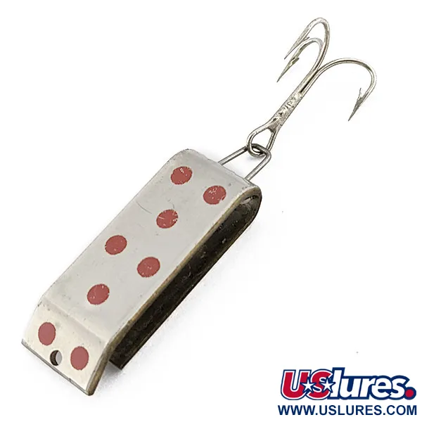  Jake's Lures Lil Jake, Нікель/червоний, 9 г, блесна коливалка (колебалка) #17933