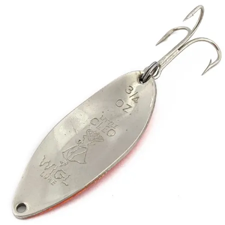 Seneca Little Cleo (Hula Girl), Нікель/помаранчевий, 21 г, блесна коливалка (колебалка) #17940