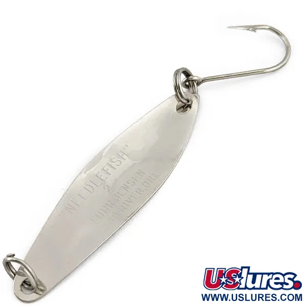 Luhr Jensen Needlefish 2, Нікель, 3 г, блесна коливалка (колебалка) #17955