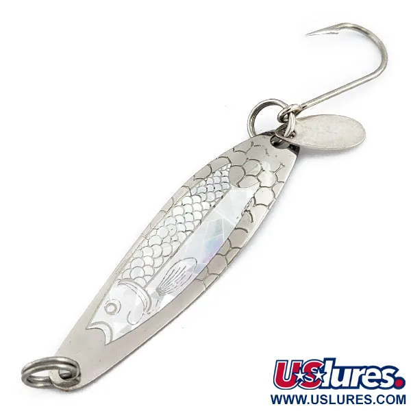 Luhr Jensen Needlefish 2, Нікель, 3 г, блесна коливалка (колебалка) #17955