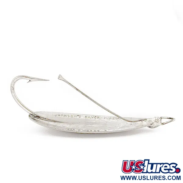  Незачіпляйка Johnson Silver Minnow, Срібло, 9 г, блесна коливалка (колебалка) #17960