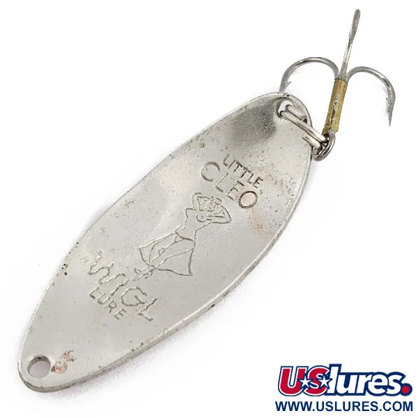 Seneca Little Cleo (Hula Girl), Нікель/червоний, 14 г, блесна коливалка (колебалка) #17969