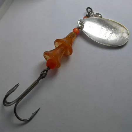 Lucky Strike Coffe Spoon, Нікель/червоний, 5 г, блешня оберталка (вертушка) #17977