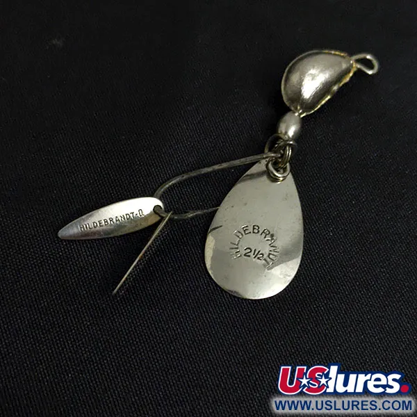 Hildebrandt Spinners Hildebrandt's Gold Nugget Twin Spin, Нікель, 7, до рибалки #17980