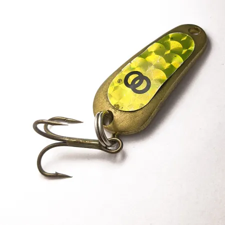 Grassl's Double OO wobbler, Латунь, 9 г, блесна коливалка (колебалка) #17990