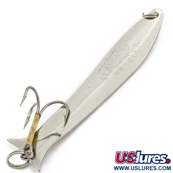 Acme Flash-King Wobbler, Нікель, 7 г, блесна коливалка (колебалка) #17991