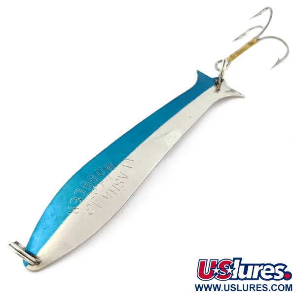 Acme Flash-King Wobbler, Нікель/синій, 7 г, блесна коливалка (колебалка) #17992