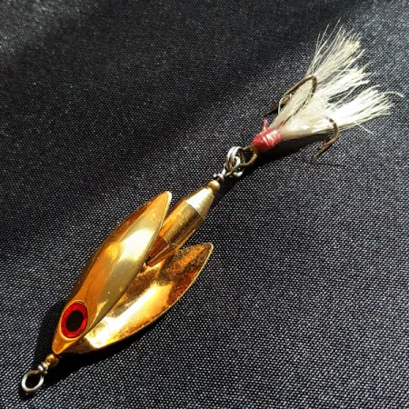 Mann's Bait  Mann's Winger 2 Blade Spinner, Золото, 7 г, блешня оберталка (вертушка) #18005