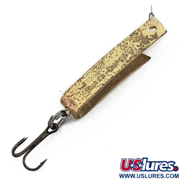 South Bend Super-Duper 503, Латунь, 4,3 г, блесна коливалка (колебалка) #18013