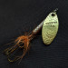 Yakima Bait Worden’s Original Rooster Tail, Золото, 3,6 г, блешня оберталка (вертушка) #18042