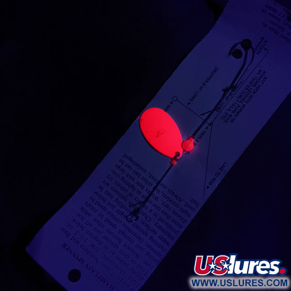  P Spitzner Champlain Spinner UV, UV red, 2,7 г, блешня оберталка (вертушка) #18047