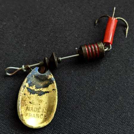 Mepps Aglia 1, Золото, 3,5 г, блешня оберталка (вертушка) #18048