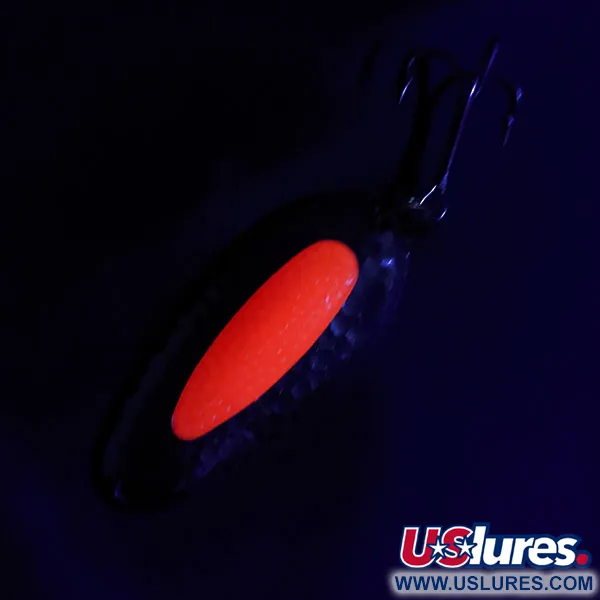  Nebco Pixee UV, Нікель/червоний, 24 г, блешня оберталка (вертушка) #18052