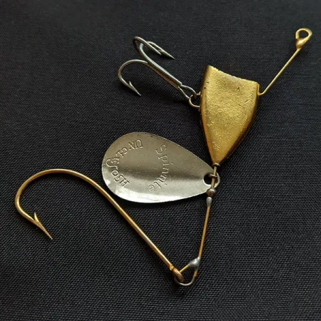 Uncle Josh Spinrite , золото/нікель, 14 г, блешня оберталка (вертушка) #18063