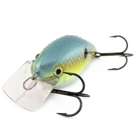 Strike King KVD Silent square bill, Chartreuse Sexy Shad, 12 г, воблер #19626