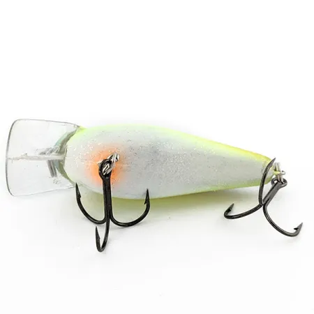 Strike King KVD Silent square bill, Chartreuse Sexy Shad, 12 г, воблер #19626