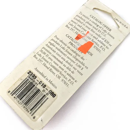 Luhr Jensen Hot Tail, шартрез, 3,5 г, блешня оберталка (вертушка) #18117