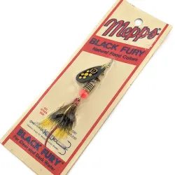 Mepps Black Fury 1 Dressed (білячий хвіст)